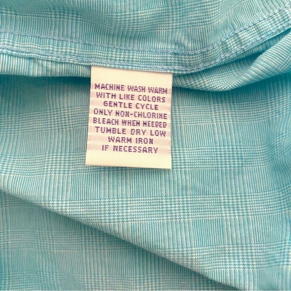 Alan Flusser Men’s Long Sleeve Button Down Shirt Size XL 100% Cotton - Picture 7 of 7